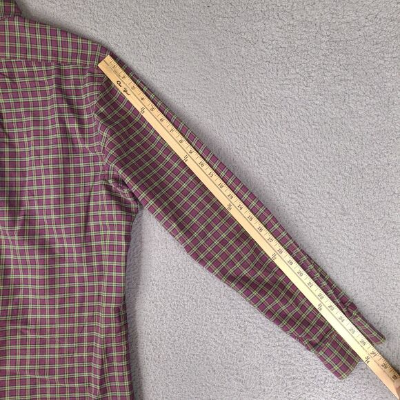 Ralph Lauren Shirt Mens Large Red Multicolor Plaid Button Down Long Sleeve - Picture 16 of 16